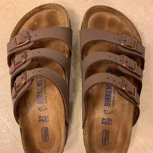 Birkenstock FLORIDA BIRKO-FLOR NUBUCK Sandals